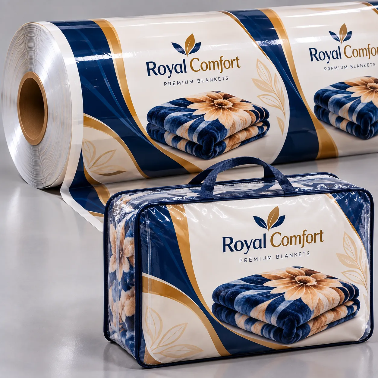 PVC Blanket Bag Rotogravure Printing Machine application 3